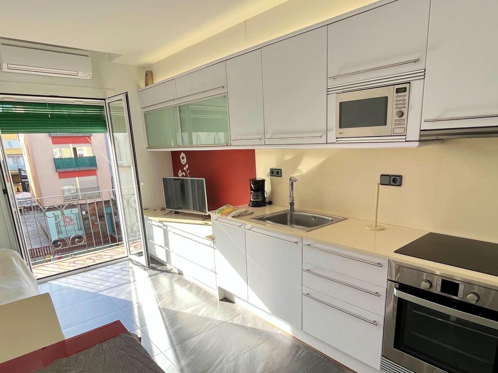 Apartamento Cerca De La Playa Blanes Ngoại thất bức ảnh
